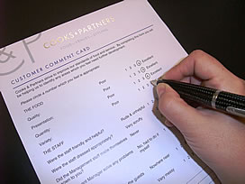 Cooks and Partners testimonials
